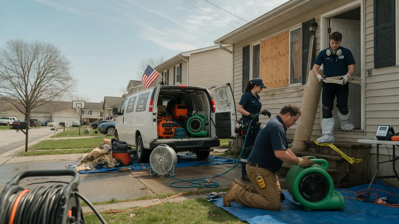Water Damage Restoration in Freedom, PA near me